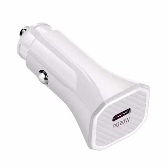 Высококачественное автомобильное зарядное устройство Pd 20 Вт, быстрая зарядка с дизайнерским многофункциональным расширенным автомобильным зарядным устройством для Aspor